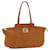 FENDI Tote Bag Leather Brown Auth hk725  ref.1065379