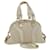 Yves Saint Laurent SAINT LAURENT Shoulder Bag Canvas Leather 2way Silver 153934 002058 Auth am3841 Metallic Cloth  ref.1065401