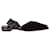 Zapatos planos con tira trasera y puntera en punta de Nicholas Kirkwood en ante negro Suecia  ref.1065439