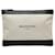 Balenciaga Navy Clip Canvas Clutch Bag Canvas Clutch Bag 420407 in Excellent condition White Cloth  ref.1065527