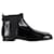 Tod's Chelsea Ankle Boots in Black Calfskin Leather Pony-style calfskin  ref.1065594