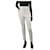 Autre Marque Pantalon boutonné en cuir blanc - taille FR 34  ref.1065629