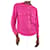 Isabel Marant Camisa rosa com bolso boucle - tamanho UK 8 Seda  ref.1065631