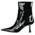 Aeyde Black patent ankle boots - size EU 38 Leather  ref.1065650