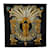 Hermès Sciarpa in seta Carré Mexique Nero Cotone  ref.1066028