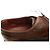 Louis Vuitton Scarpe stringate oxford brogue in pelle blu e bordeaux da uomo 8.5 Rosso - vista 10