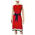 Carolina Herrera Dresses Red Cotton  ref.1066097
