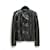 Chanel SS2020 Black silver Leather Jacket FR38/40  ref.1066240