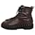 Valentino Garavani Ankle Boots Brown Leather  ref.1066241