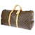 Louis Vuitton Keepall 60 Brown Cloth  ref.1066246
