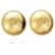 Timeless Chanel COCO Mark Dourado Banhado a ouro  ref.1066293