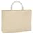 PRADA Hand Bag Leather White Auth cl769  ref.1066384
