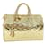 LOUIS VUITTON Monogram Miroir Speedy 30 Hand Bag Gold Dore M95272 LV Auth 54048a Golden  ref.1066389