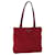 PRADA Tote Bag Nylon Leather Red Auth 53709  ref.1066485