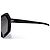 Chanel, Gafas de sol hexagonales negras Negro - vista 7