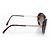 Chanel, Gafas de sol ovaladas marrones Castaño - vista 3