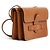 Céline Phoebe Philo 2018 Bolsa simétrica em couro natural Caramelo - vista 2