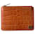 Sandro Purses, wallets, cases Orange Leather  ref.1066629