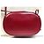 Borsa Valentino in pelle rossa Rosso - vista 6