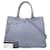 Prada Leather Tote Bag in Good Condition Grey  ref.1066747