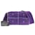 Chanel Bolso de hombro de ante y piel de oveja Púrpura Suecia  ref.1066773