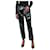 Rag & Bone Black patent straight-leg trousers - size W26 Leather  ref.1066839