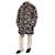 Gucci Doudoune noire à capuche fleurie - taille IT 42 Polyamide  ref.1066855