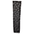 Sciarpa Saint Laurent con stampa margherite in lana multicolor Nero  ref.1067125