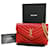 Yves Saint Laurent Cassandre matelassé Red Leather  ref.1067320
