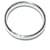 Ring Hermès Héraklès Silber Weißgold  ref.1067326