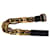 Cintura Chanel Vintage Nero D'oro Pelle  ref.1067384
