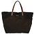 GUCCI GG Canvas Einkaufstasche Nylon Braun Auth 53670 - Ansicht 13