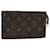 LOUIS VUITTON Monogram Bucket PM Accessory Pouch LV Auth 52555 Cloth  ref.1067511