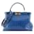 Fendi Blue Crocodile Leather Peekaboo Bag Exotic leather  ref.1067783