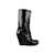 Rick Owens Leather Boots Black  ref.1067807