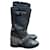 CHRISTIAN LOUBOUTIN  Boots T.eu 35.5 leather Black  ref.1067819