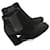 SAINT LAURENT  Ankle boots T.eu 37 Suede Black  ref.1067829