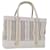 BURBERRY Hand Bag Canvas White Auth bs6258 Cloth  ref.1068091