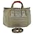 Chloé Chloe Etel Handtasche Leder 2Weg Grau 03-11-50 Auth yb181  ref.1068114