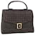BALLY Hand Bag Leather Gray Auth bs6229 Grey  ref.1068175