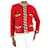 Autre Marque Red button-up cashmere cardigan - size XS  ref.1068258