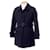 Loro Piana Men's Coat Navy blue Wool  ref.1068513