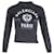 Balenciaga Varsity Logo-Print-Sweatshirt aus grauer Baumwolle  ref.1068553
