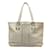 Gucci Leather Paglia Sunset Tote Bag 232973 White  ref.1068576
