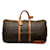 Louis Vuitton Monogram Keepall 55 Borsa da viaggio in tela Bandouliere M41414 in buone condizioni Marrone  ref.1068642