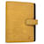 LOUIS VUITTON Epi Agenda MM Day Planner Cover Yellow R20049 LV Auth 52591 Leather  ref.1068925