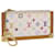 Bolsa LOUIS VUITTON Monograma Multicolor Pochette Cles Branca M92655 auth 52965 Branco  ref.1068928