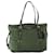 PRADA Tote Bag Nylon Leather Khaki Auth ki3421  ref.1069001