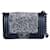 Sac Chanel Boy Swarovski Crystals mini Cuir Noir Multicolore Bijouterie argentée  ref.1069107