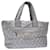 CHANEL Cococoon Hand Bag Nylon Silver CC Auth bs7271 Metallic  ref.1069165